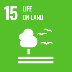 Logotype sustainable development goals number 15